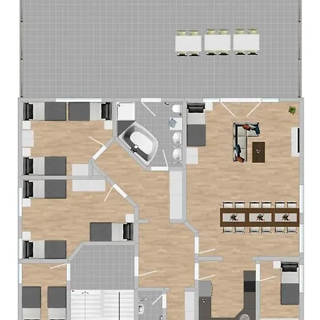 R111 Grosse Moderne Monteurwohnung Uebergangswohnung * Ρέγκενσμπουργκ